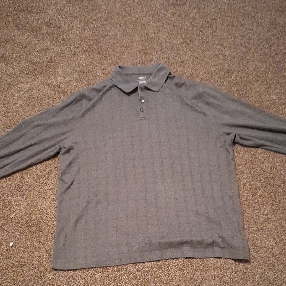 Van Heusen Gray Polo Shirt Classic Design